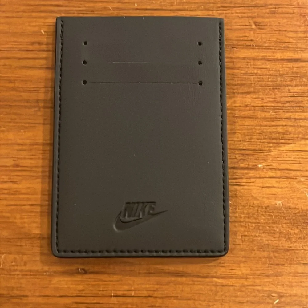 Nike Air Max 90 Card Case Wallet new black white